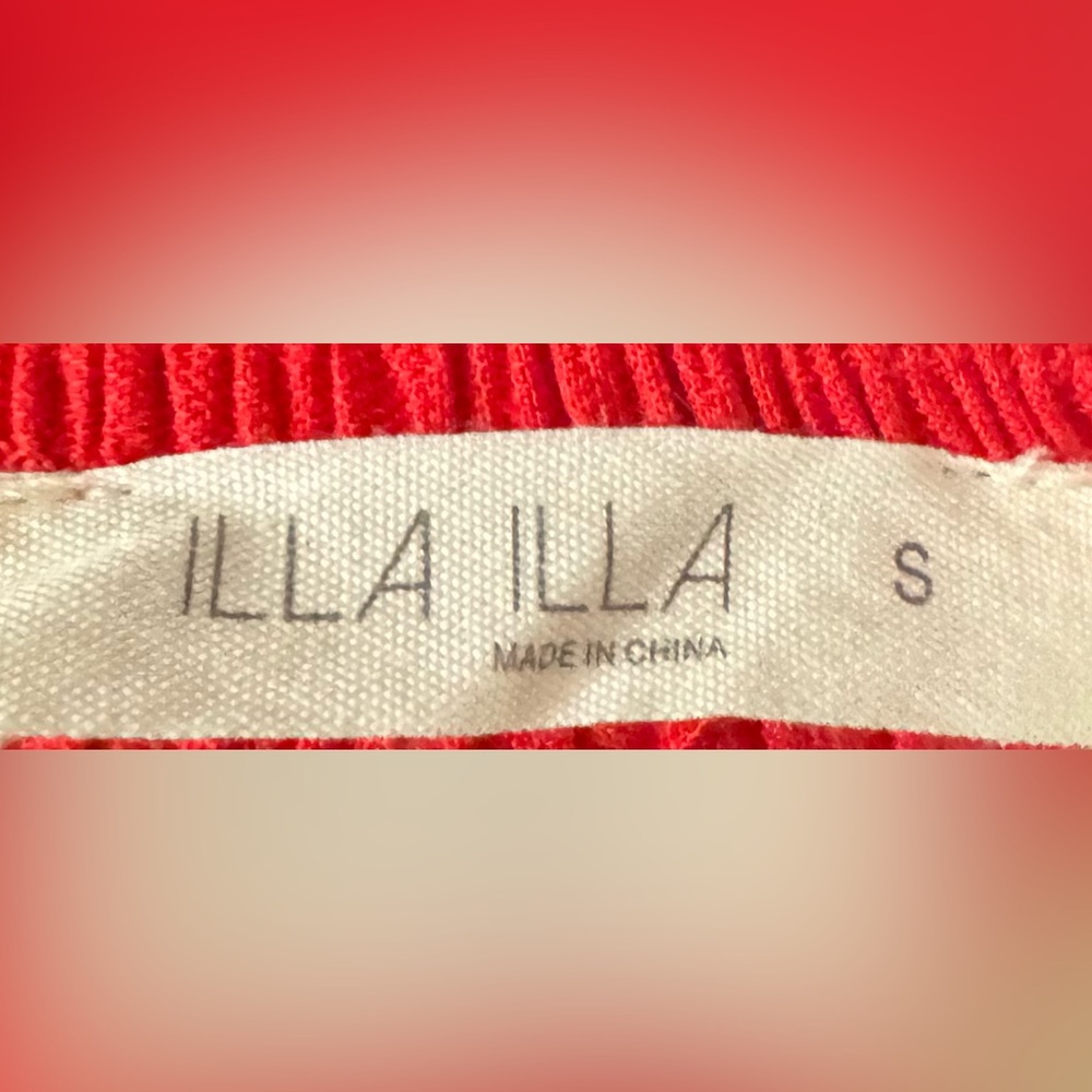 ILLA ILLA Vibrant Red Midi Dress - Picture 7 of 9